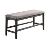 Benjara BM231847 24 x 17 x 54 in. Distressed Wooden Dining Bench