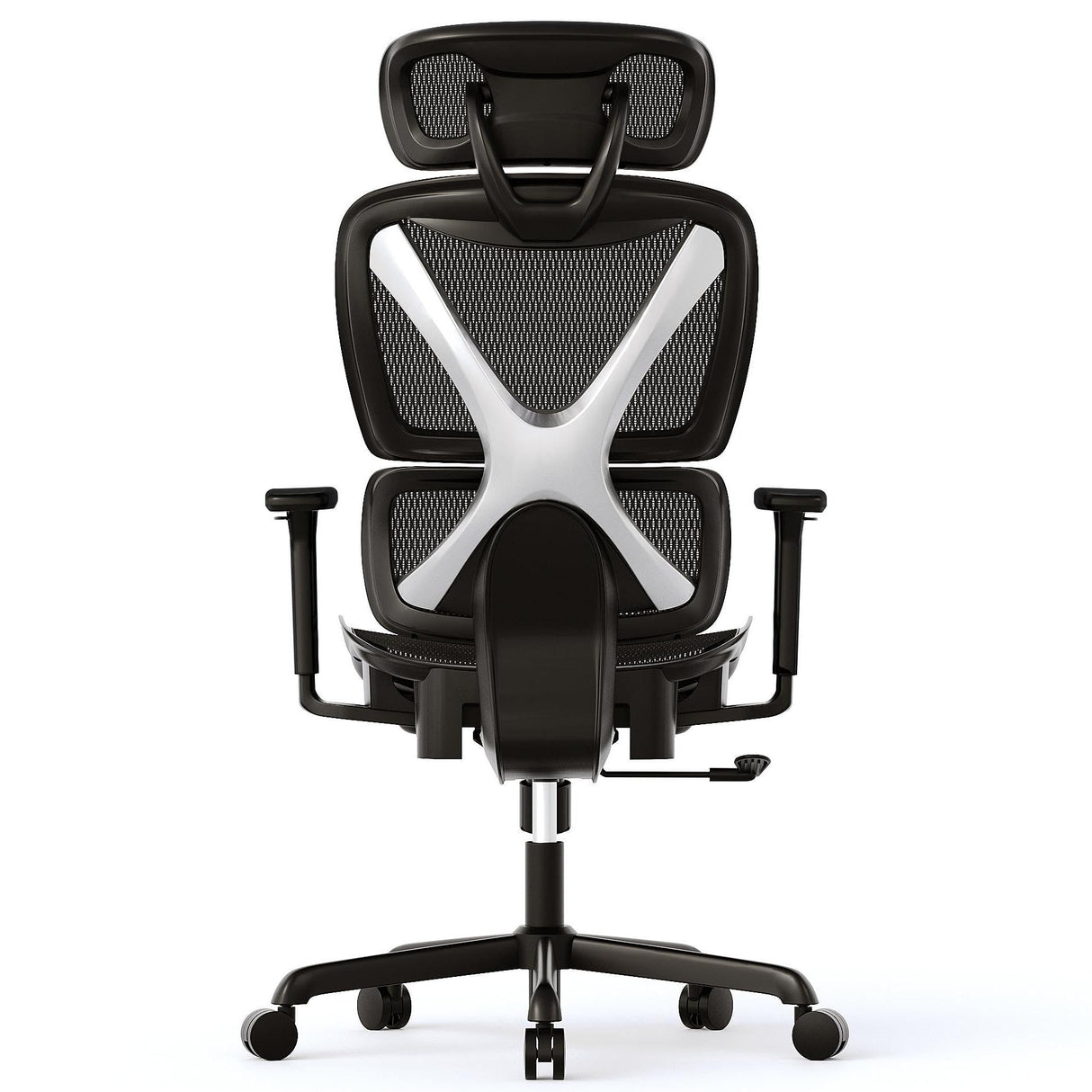 Ergonomic Office Chair with Lumbar Support, Big and Tall Mesh Chairs with Adjustable