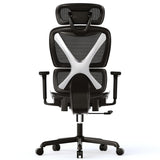 Ergonomic Office Chair with Lumbar Support, Big and Tall Mesh Chairs with Adjustable