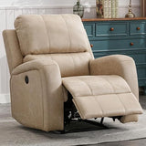 Power Recliner Chairs, Electric Leather Recliners with USB Charge Port and Upholstered