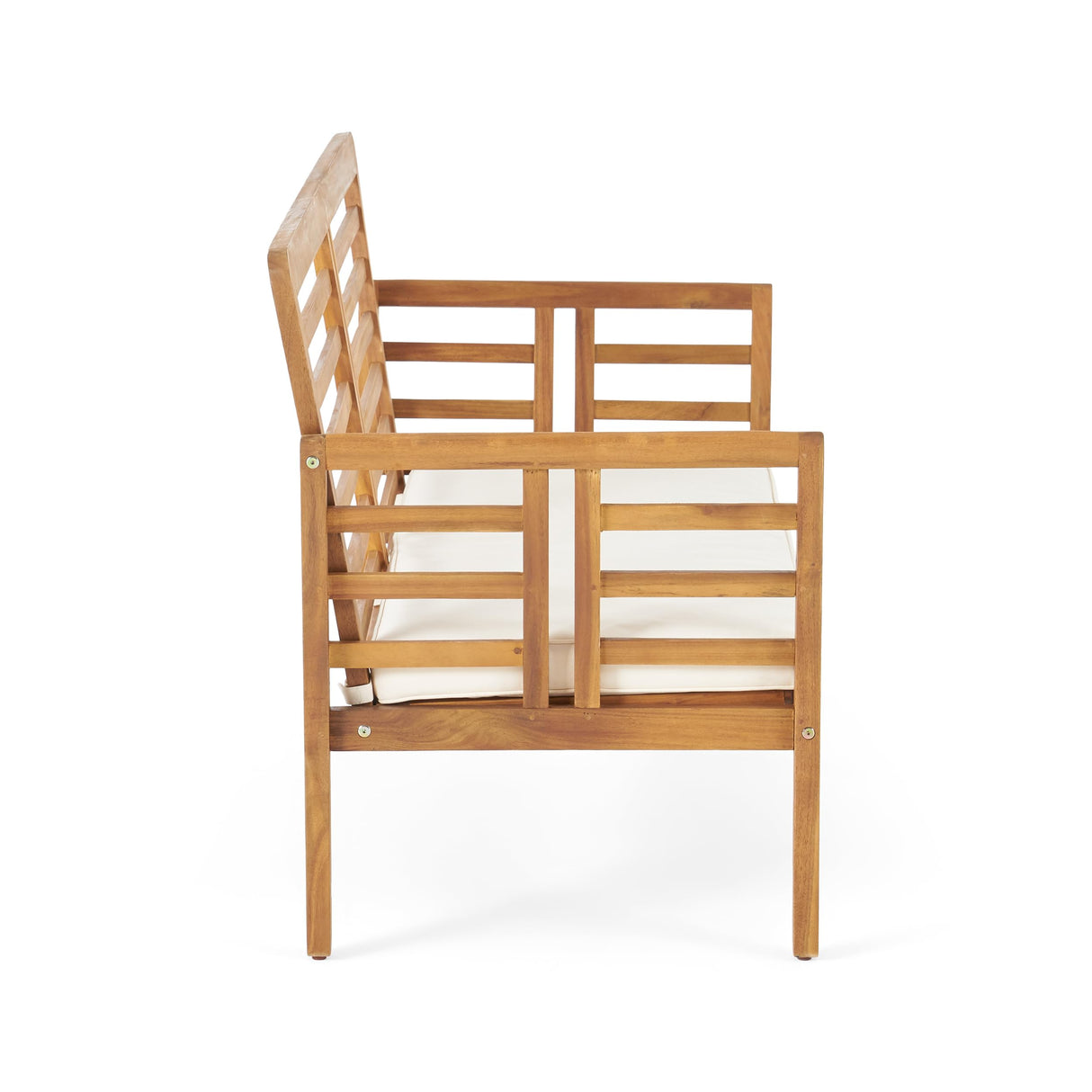 Caydon Patio Acacia Wood Loveseat
