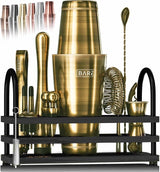 Mixology Bartender Kit Bar Set | 14-Piece Cocktail Shaker Set | Martini