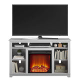 Edgewood Fireplace TV Stand for TVs up to 55", Dove Gray