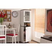 White/Wenge Cabinet