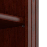 kathy ireland Home by Bush Furniture Bennington 5 Shelf Bookcase, Harvest Cherry (WC65515-03)