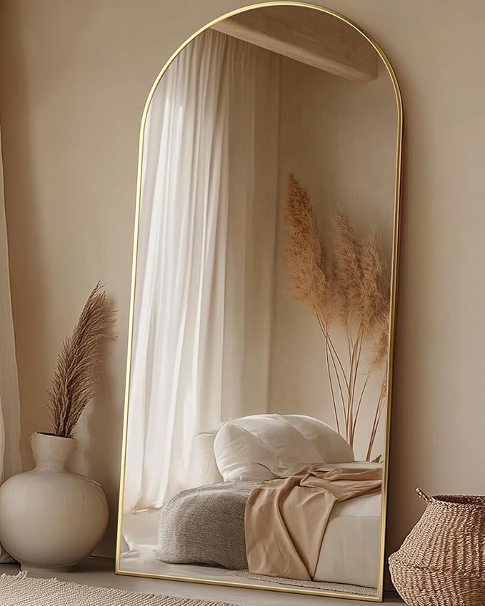 Length Mirror, Arched Full Body Mirror,Floor Mirror