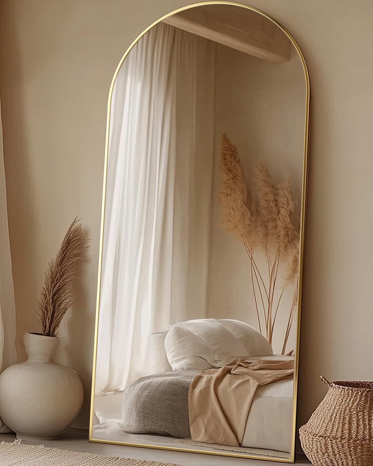 Length Mirror, Arched Full Body Mirror,Floor Mirror