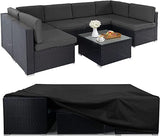 Outdoor Patio Furniture Set All-Weather Sectional Sofa Outside Couch