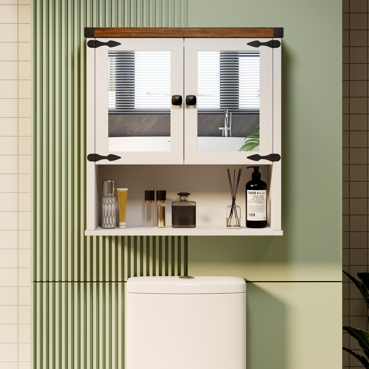 Bathroom Wall Cabinet Over Toilet Storage Organizer, Bathroom Medicine Cabinet