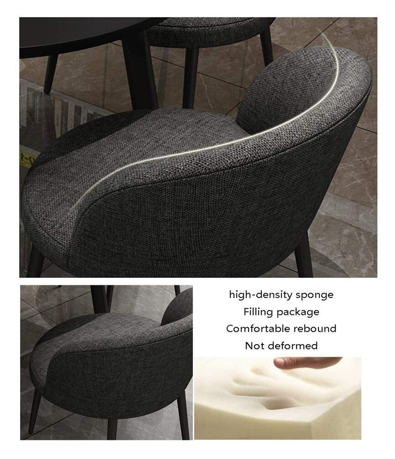 Office Conference Table Small Meeting Room Table, Round Table Space-Saving Furniture