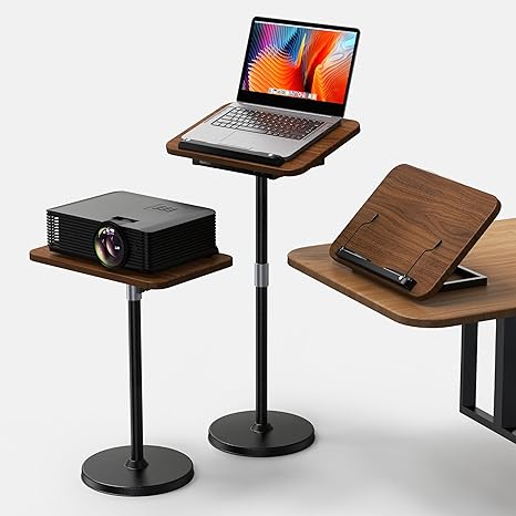 2 in 1 Dual-use Laptop Floor Stand & Laptop Stand for Desk
