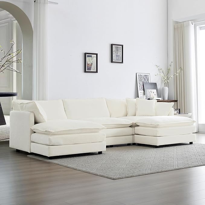 Oversized U-Shaped Modular Sectional Sofa