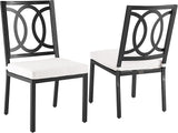 Chambers 2-Piece Outdoor Chair Set, Dining Patio Chairs for Deck