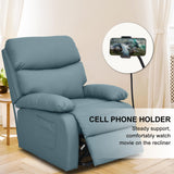 Electric Lift Recliner, Power Lift Recliner Chair with Waterproof Fabric, Lift Chair with Side