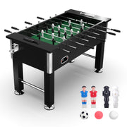 Heavy Duty 55" Foosball Table with 52 Players, 2 Cup Holders, 9 Balls