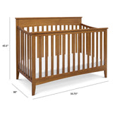 Grove 4-in-1 Convertible Crib in White, Greenguard Gold Certified