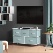 Kids Dresser with 5 Drawers - Storage Chest Organizer Unit