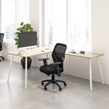 L Shaped Computer Desk, 60 Inch PC Corner Table for Home Office, Commercial-Grade