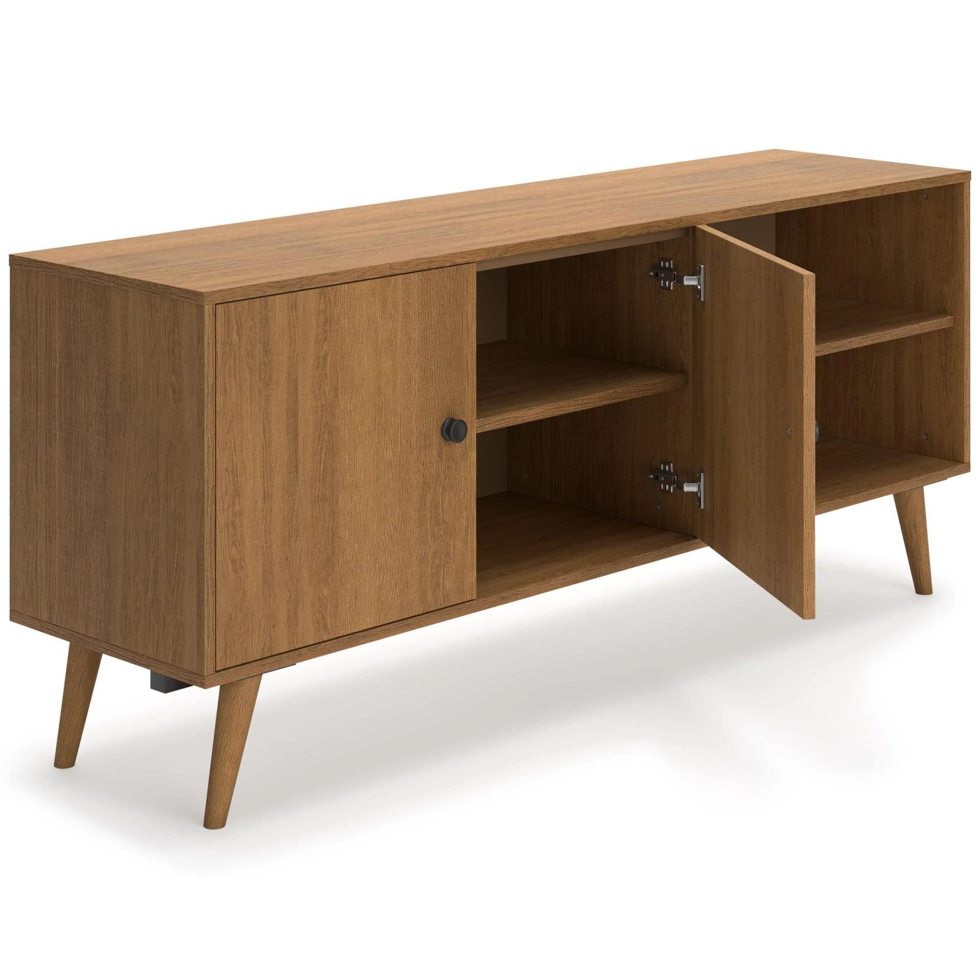 Thadamere TV Stand Fits TVs up to 58", Brown
