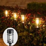 Solar Pathway Lights 8 Pack, Bright Solar Lights Outdoor Waterproof IP65, LED Solar Garden