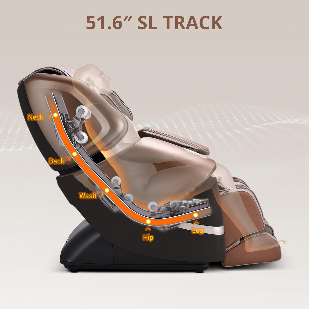 2024 4D Massage Chair for Full Body, Zero Gravity Recliner with Dual Mechanism