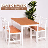 5-Piece Dining Table Set for Small Spaces