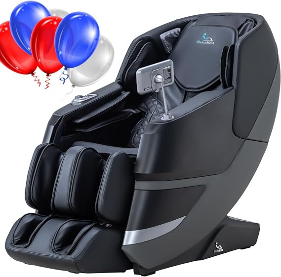 2024 4D Massage Chair, Full Body Shiatsu Recliner with Electric Extendable Footrest