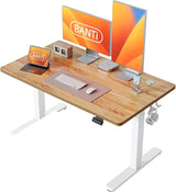 48'' Standing Desk, Electric Stand up Height Adjustable Home Office Table