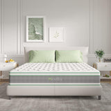 Full Size Mattress, 10 Inch Full Hybrid Mattress in a Box, Pocket Innerspring Mattress Full