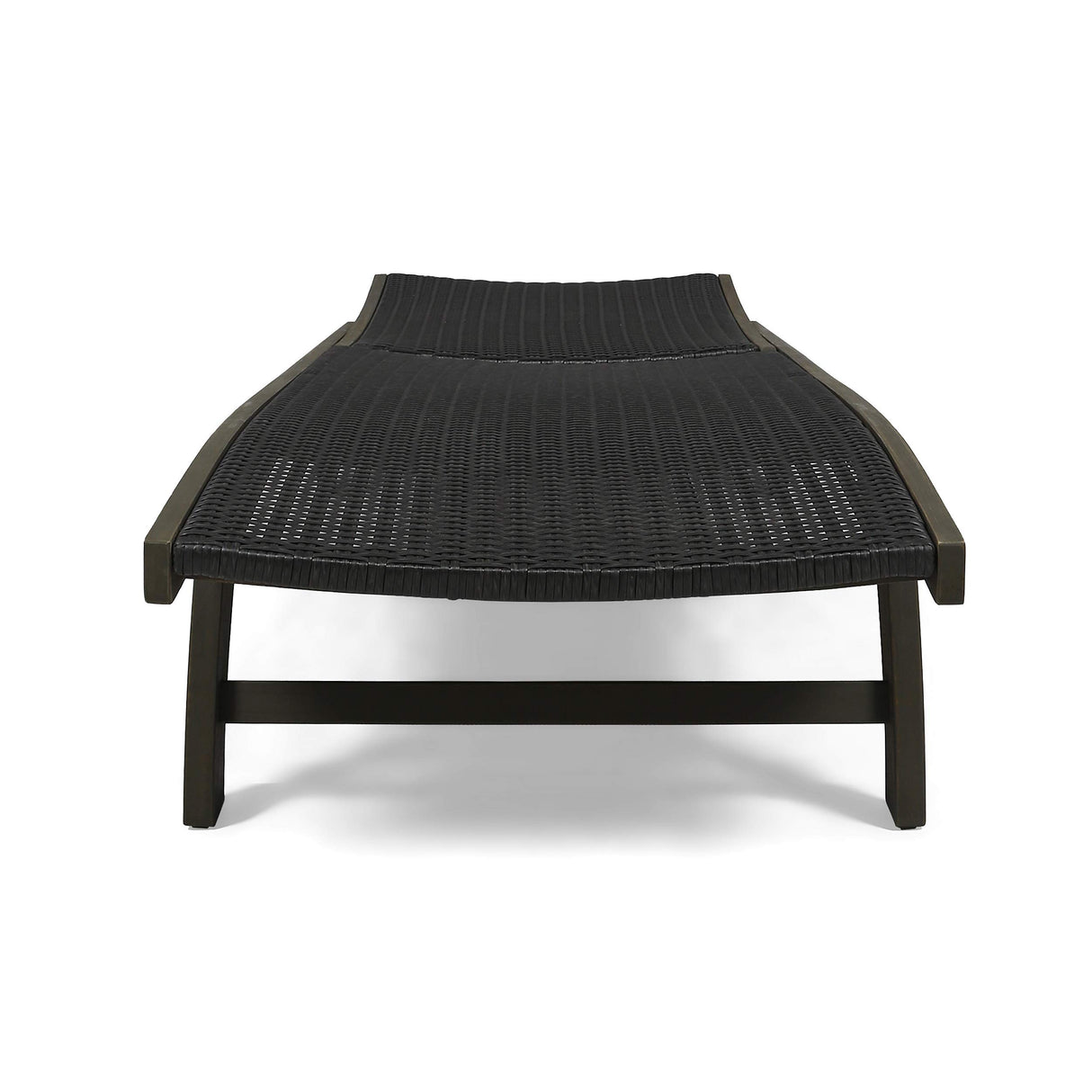 307672 Patio Lounge Chairs, Gray + Gray Finish