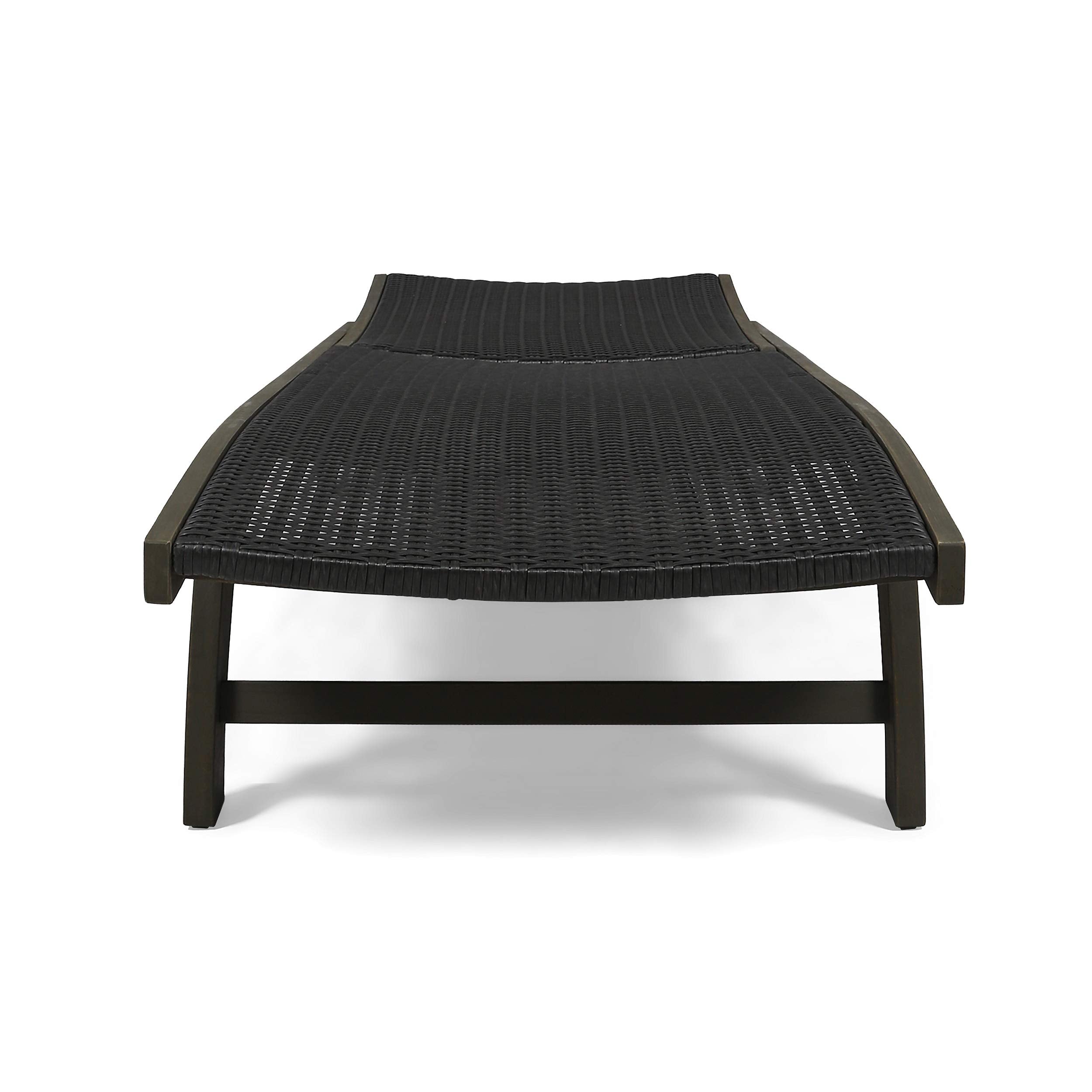 307672 Patio Lounge Chairs, Gray + Gray Finish
