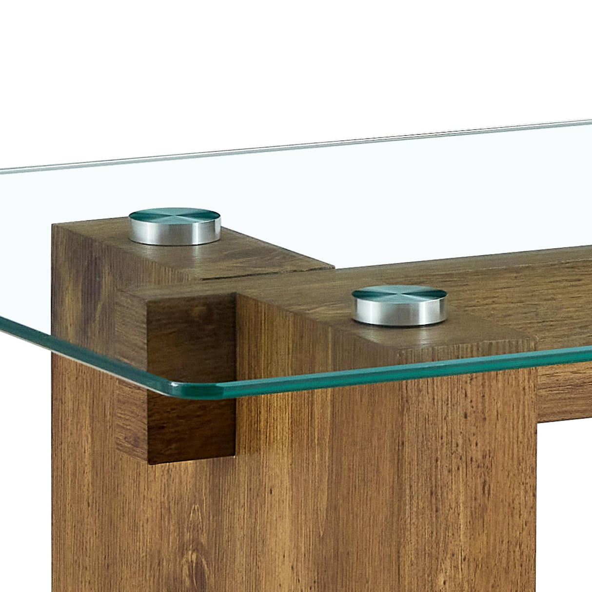 Glass Coffee Table for living room, modern rectangular