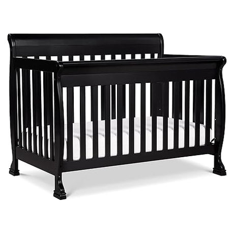 4-in-1 Convertible Crib in Ebony, Greenguard Gold Certified