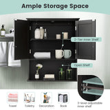 Bathroom Cabinet Wall Mounted, Bathroom Storage Cabinet w/Adjustable Shelf