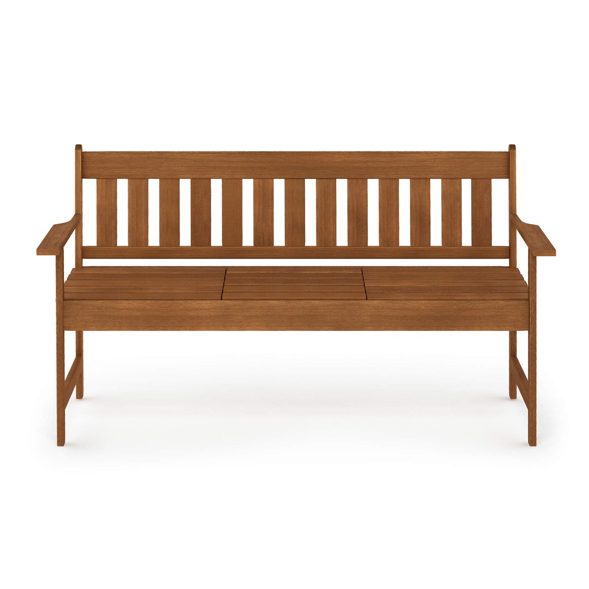 FG19341 Tioman Outdoor Hardwood Occasional Bench, Natural