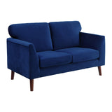 Tipton Living Room Loveseat, Blue