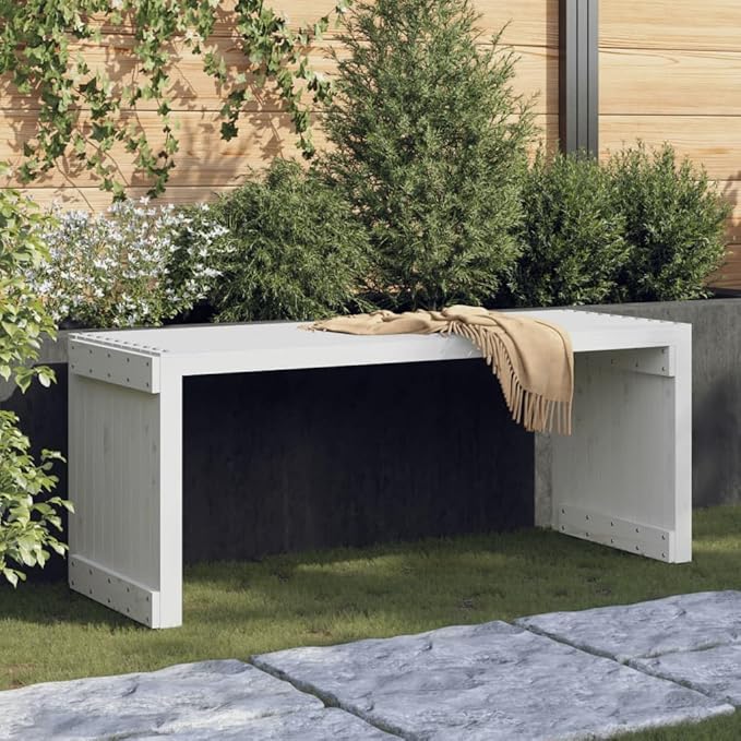 Extendable Patio Bench in Natural Douglas Brown