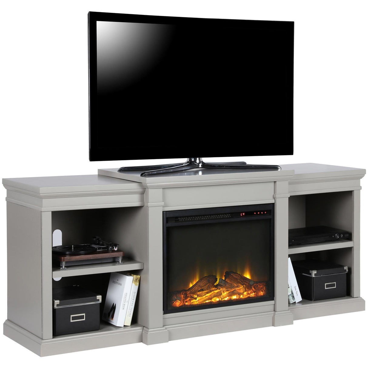 Manchester Electric Fireplace TV Stand for TVs up to 70",