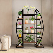 Large Plant Stand Indoor: 70" Tall Half Moon Plant Stands