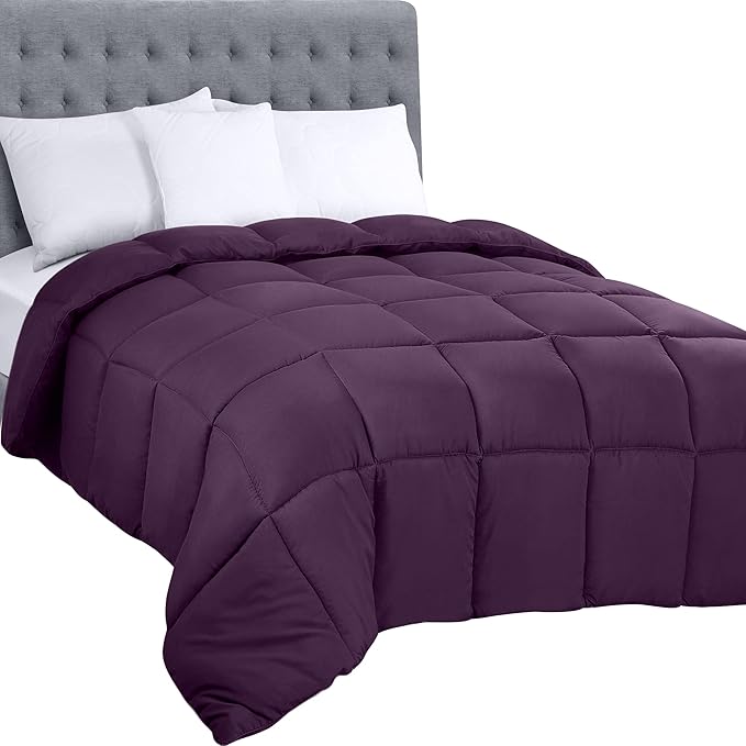Bedding Comforter – All Season Comforter King Size – White Comforter King
