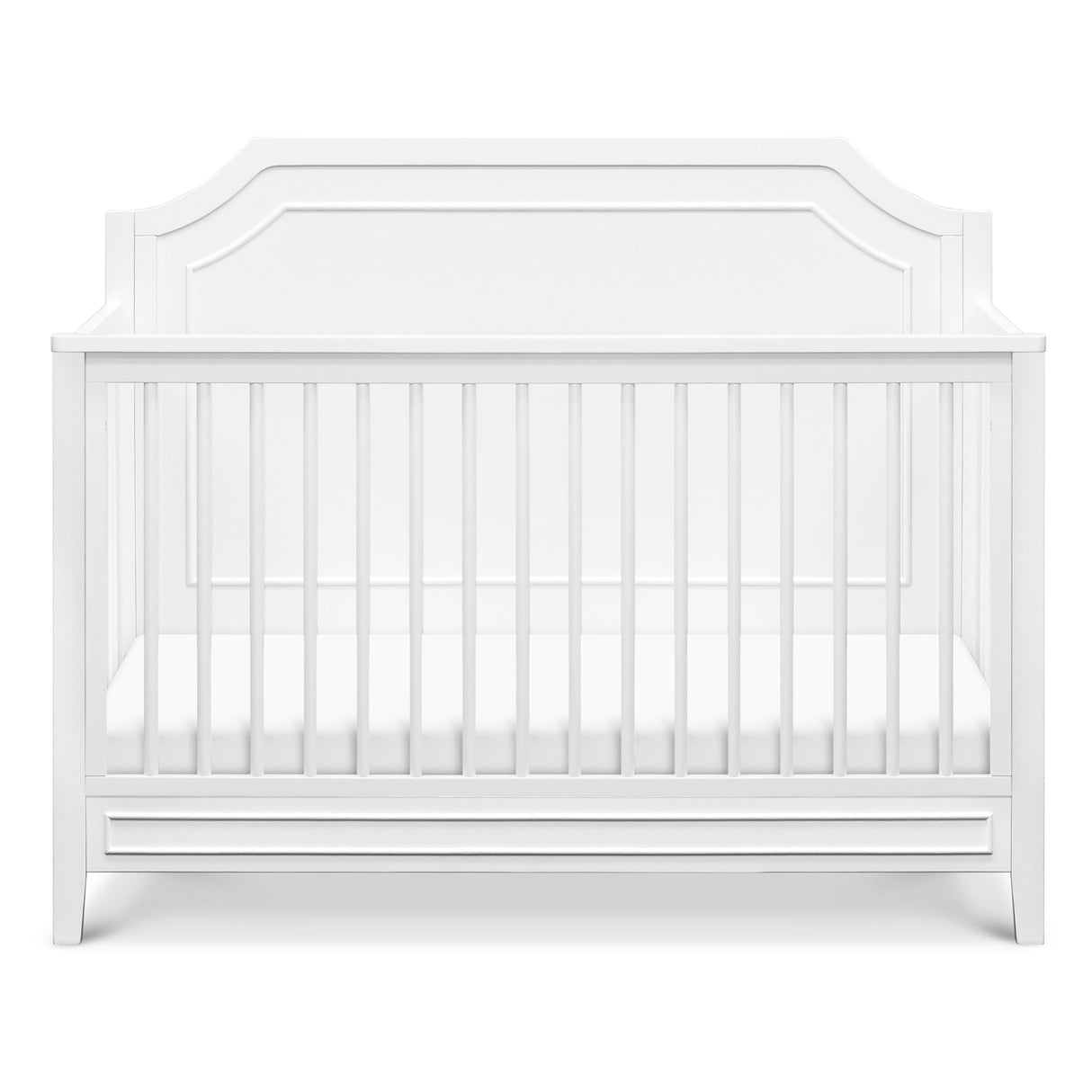 Regency 4-in-1 Convertible Crib in White Greenguard Gold Certified