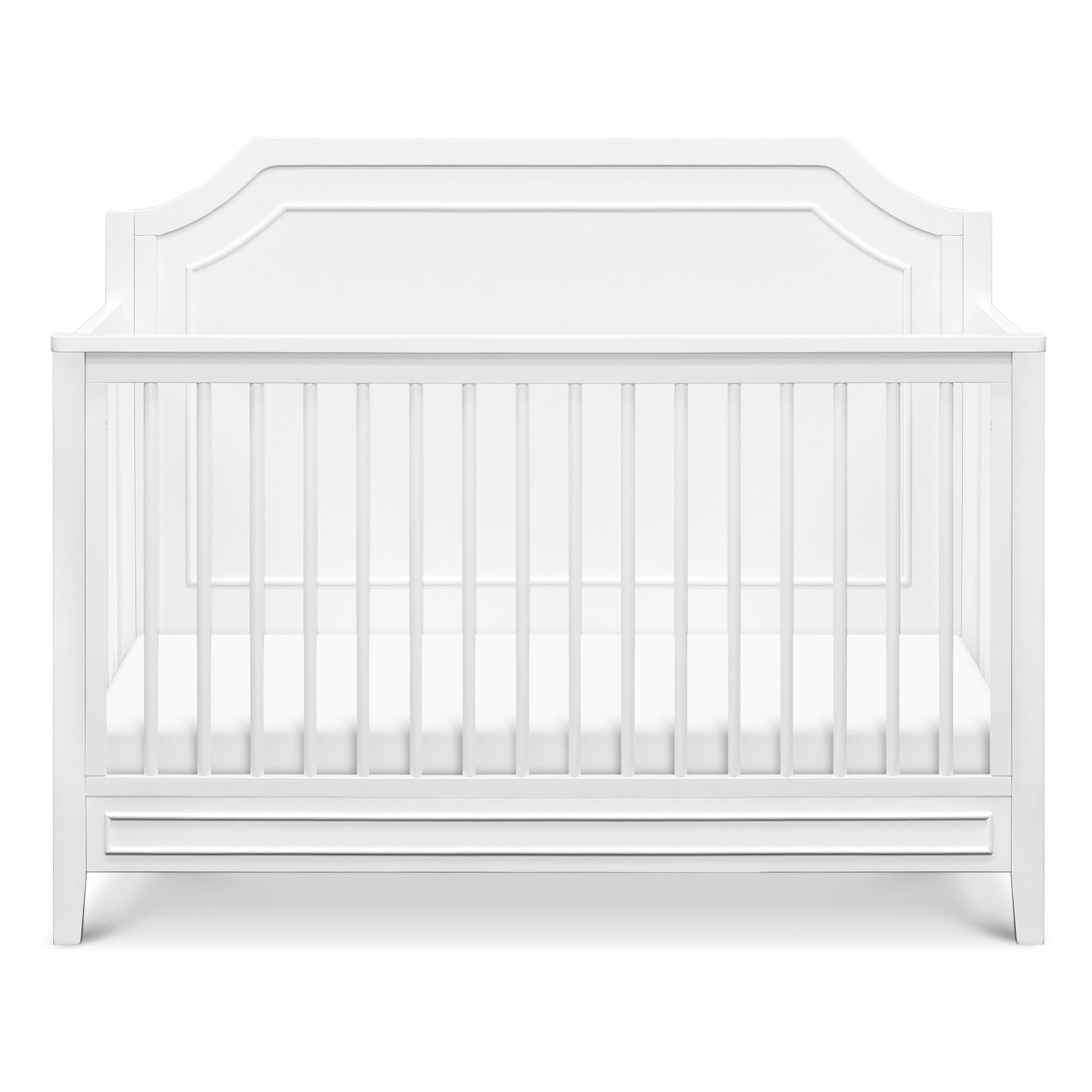 Regency 4-in-1 Convertible Crib in White Greenguard Gold Certified