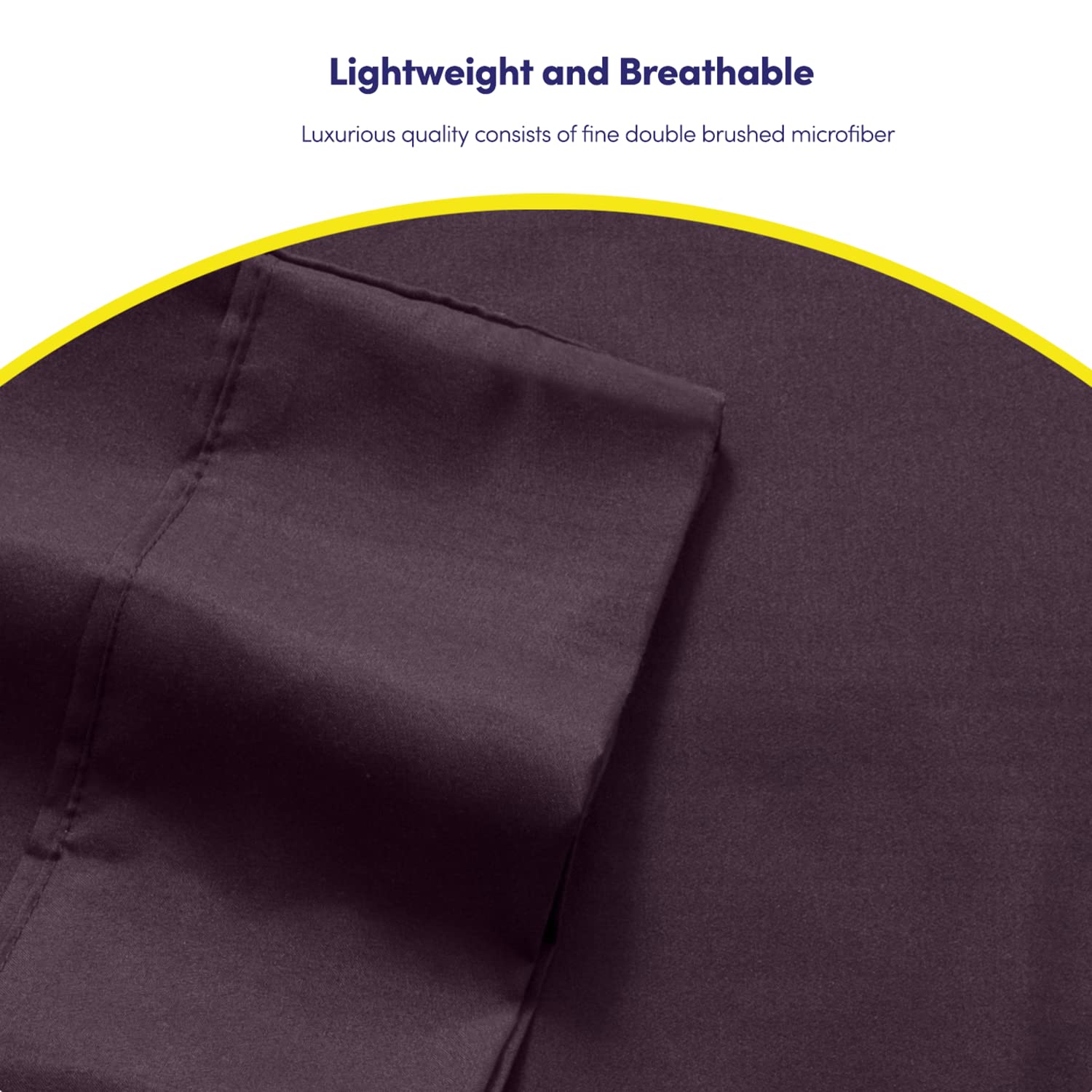 Deep Pocket King Sheet Set - 6 Piece 1500 Supreme Deluxe Collection Up to 21" Extra