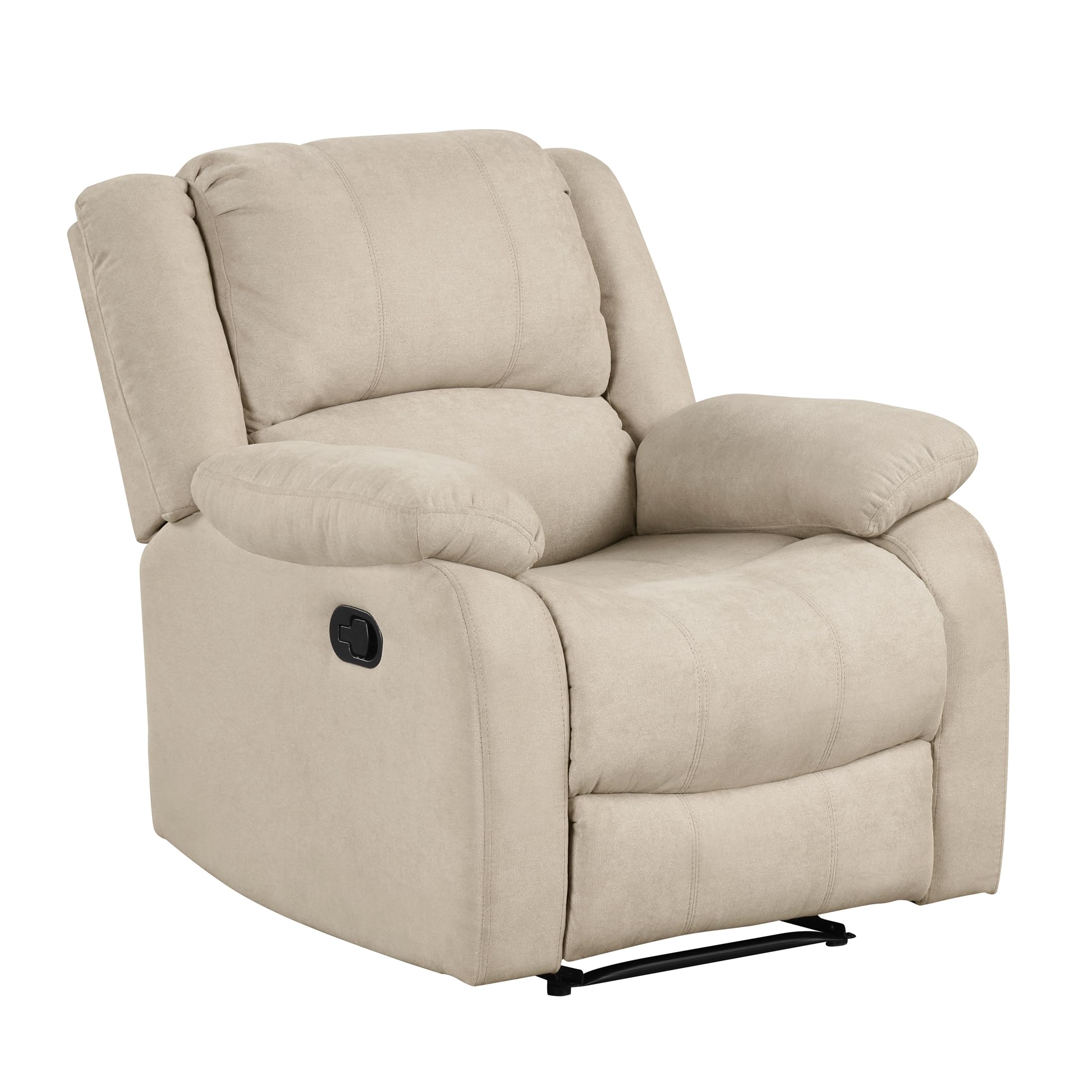 LoungeNest Transitional Wall Hugger Recliner – Waterfall Back