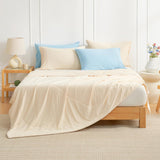 Cooling Comforter King Size, Cooling Blankets for Hot Sleepers and Night Sweats, Yellow