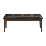 Baronscourt Dining Bench, Dark Cherry