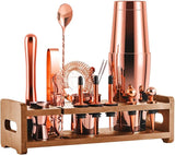 Mixology 24-Piece Bartender Kit,Perfect Home Cocktail Shaker Set for Drink Mixing