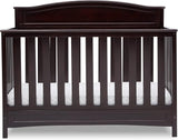 Emery 4-in-1 Convertible Baby Crib - Greenguard Gold Certified, Dark Chocolate