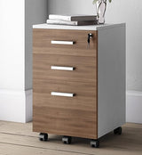 Lazio File Cabinet with Lock - Filing Cabinet for Home and Office