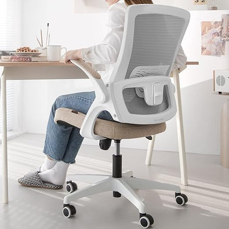 High Back Mesh Chair Adjustable Height and Ergonomic Design Home Office Computer